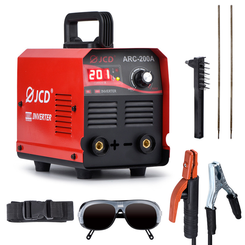 JCD-200A-1 Manufacturer's cross-border portable industrial electric welding machine, household multi-purpose inverter two protection welding machine         6974865203538