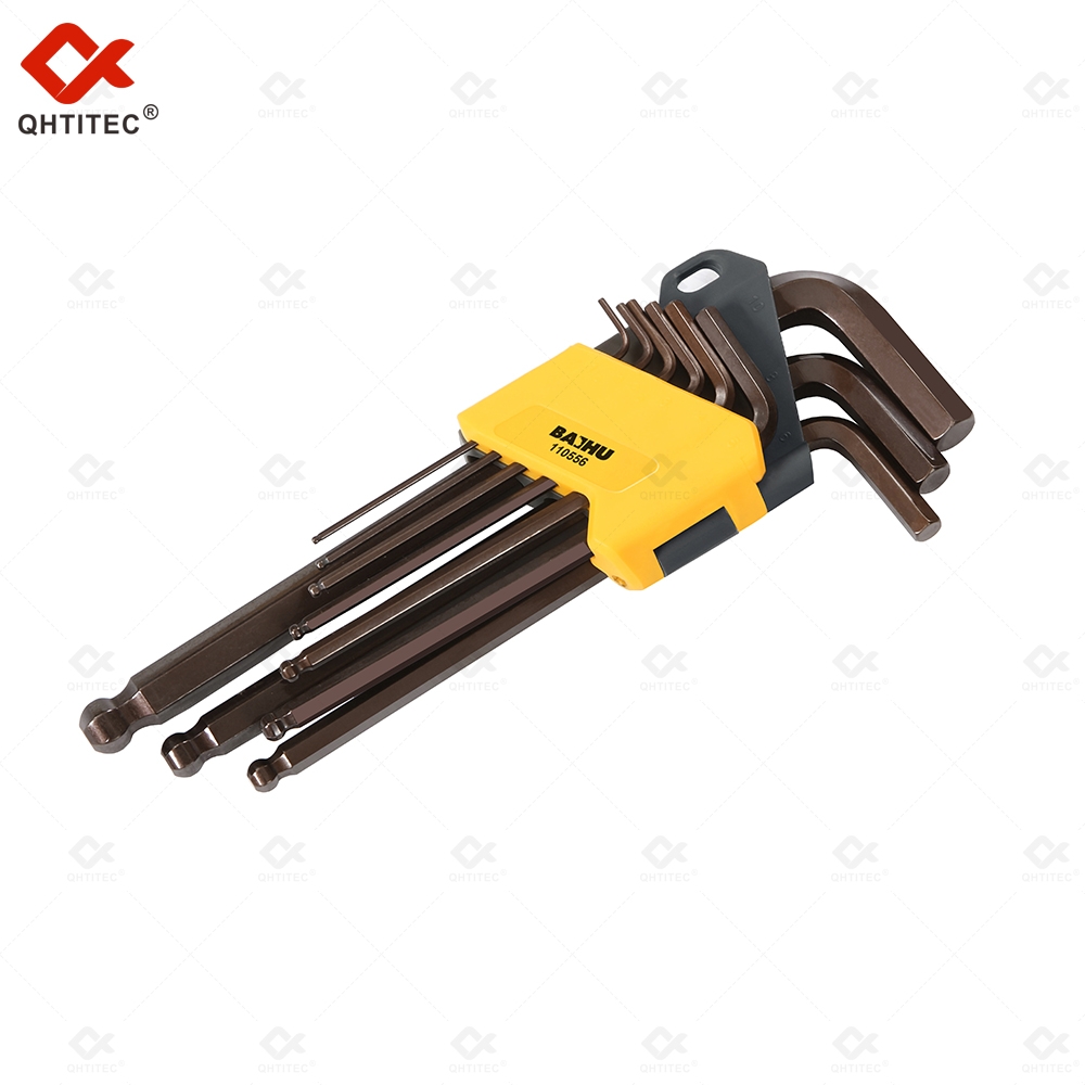 Bronze colored ball head hexagonal wrench110556