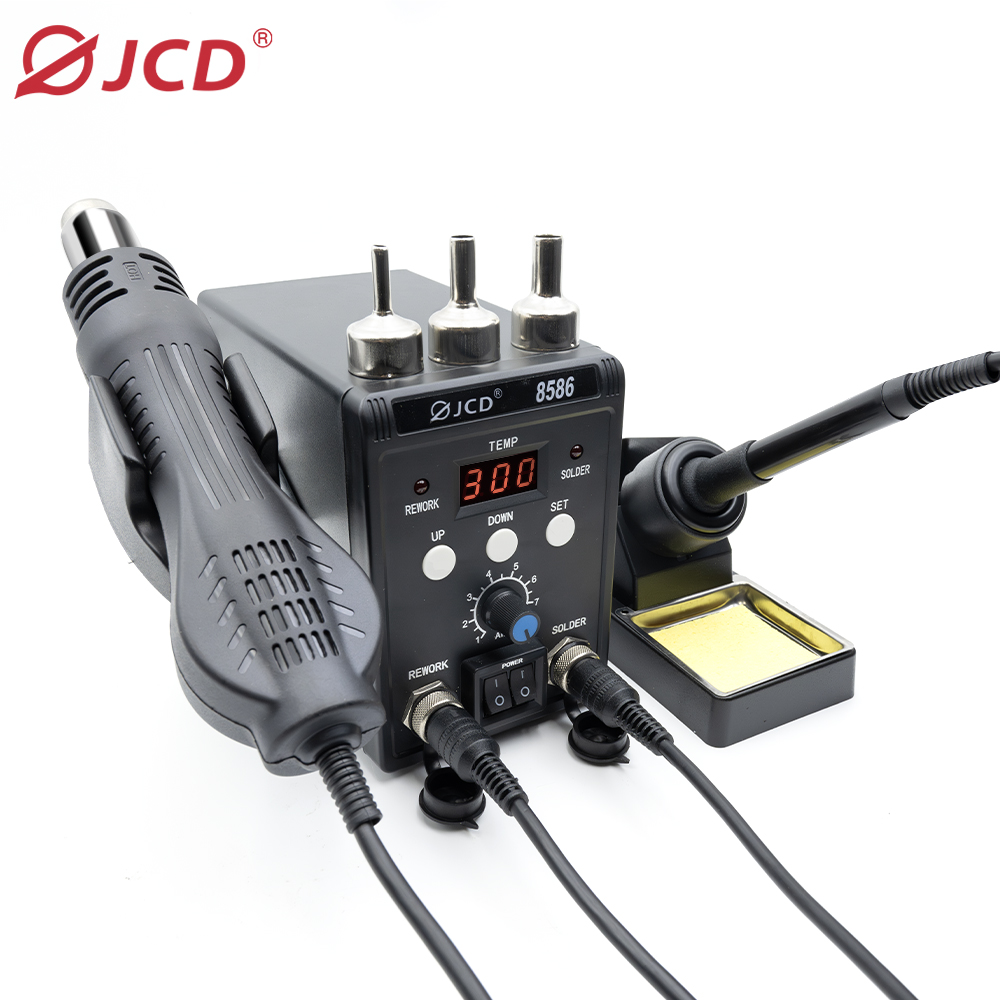 8586-B Hot air gun soldering iron two-in-one welding station 6974865209622/6974865200261/6974865200278/6974865200285