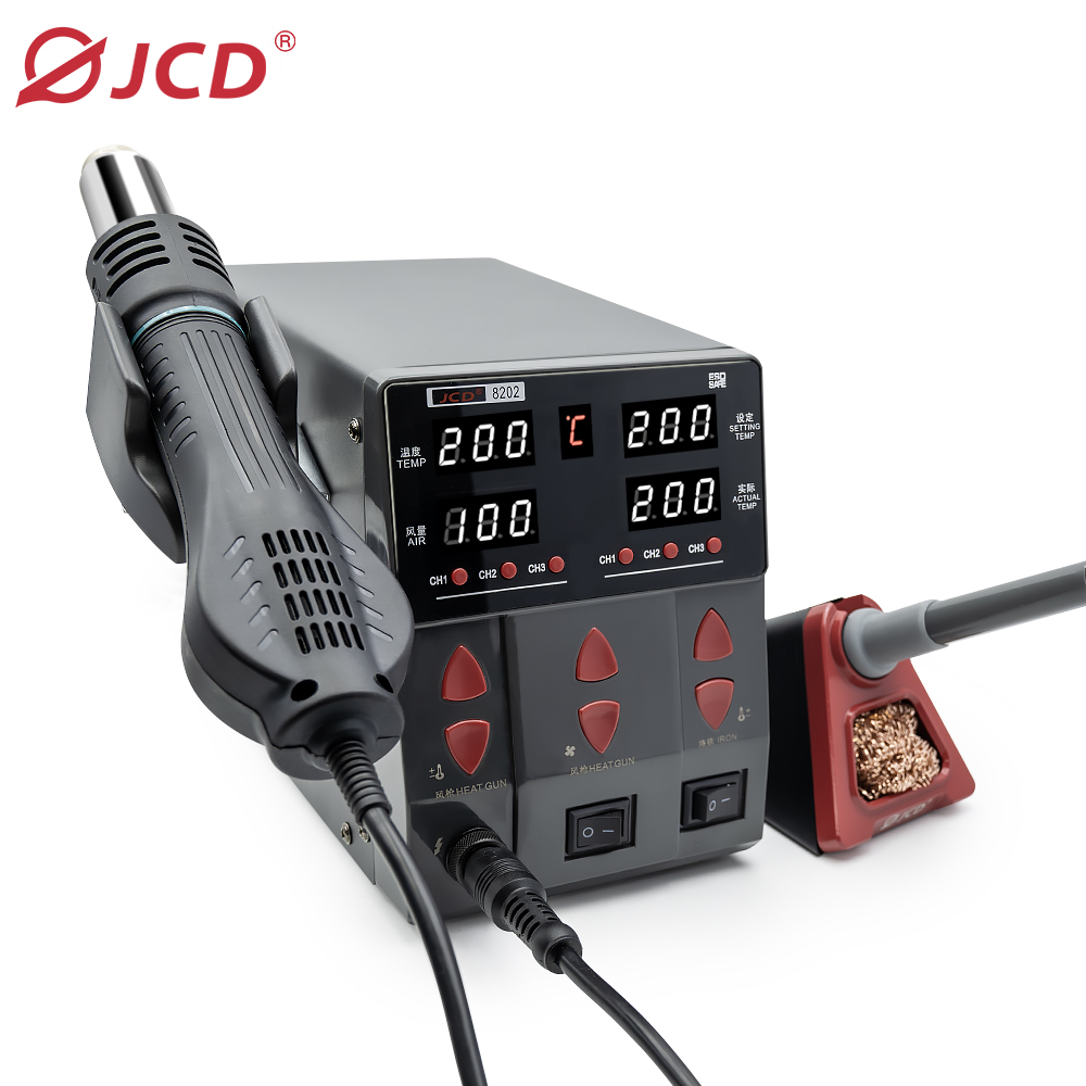 8202 Hot air gun soldering iron two-in-one welding station 6974865219676/6974865219683/6974865219690/6974865219706